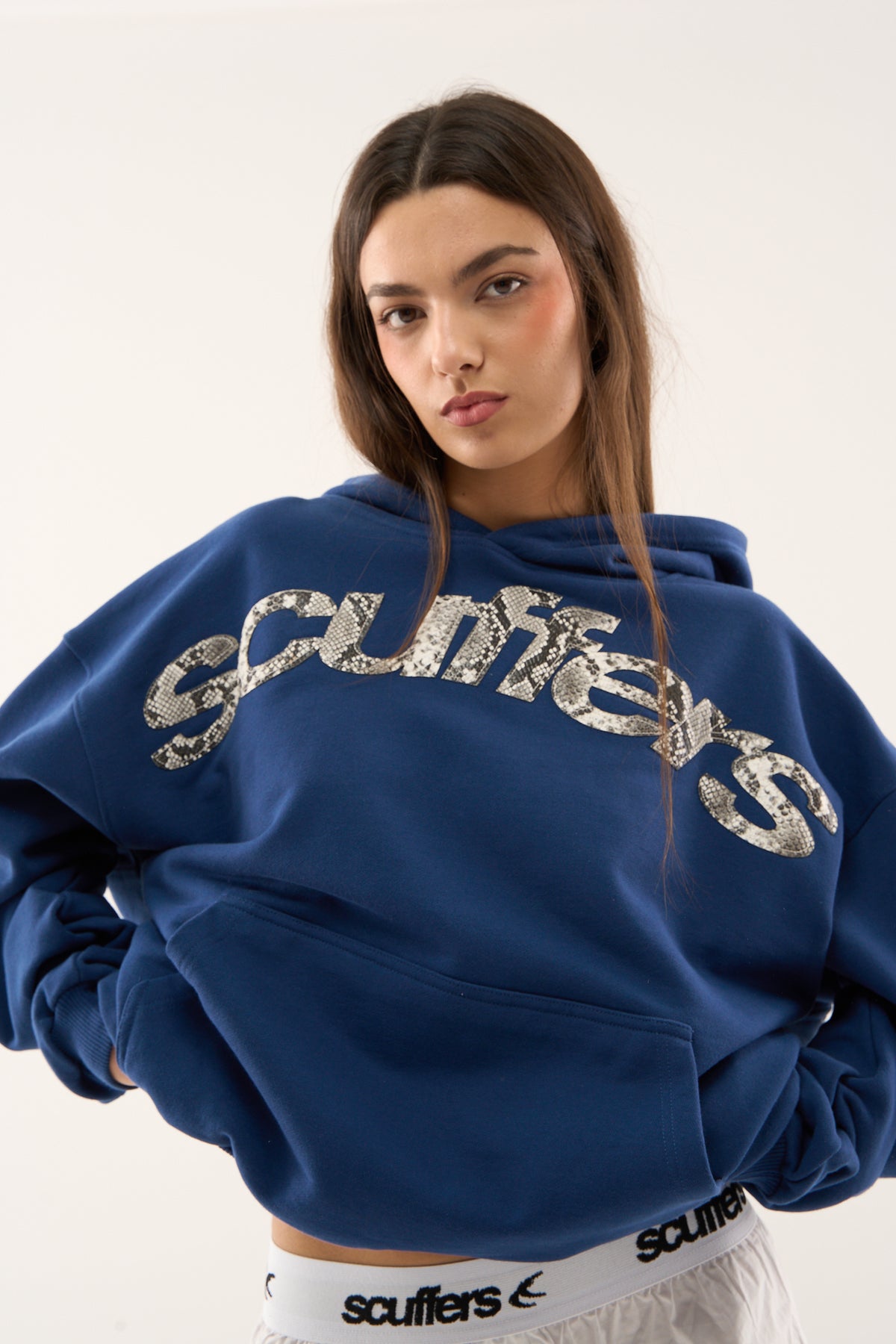 Animal Blue Hoodie