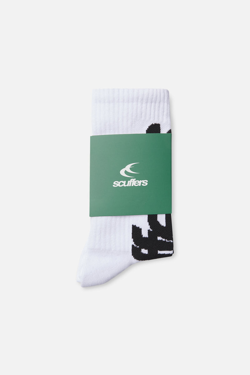Full White Socks