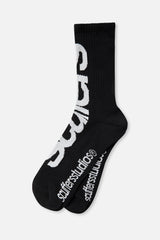 Full Black Socks