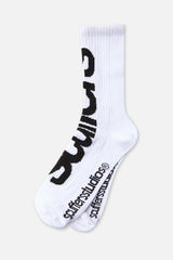 Full White Socks