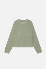 Pin Green Knit