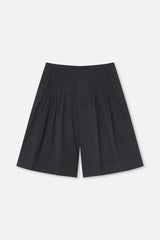 Accordion Grey Jort