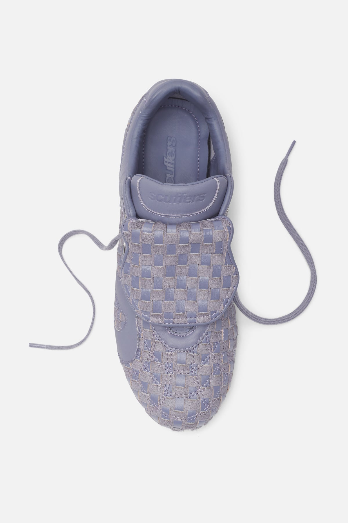 Iconic Braided Purple Sneaker