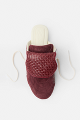 Iconic Mule Red Wine Sneaker