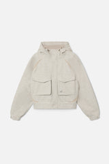 Boucle Essential Ecru Windbreaker