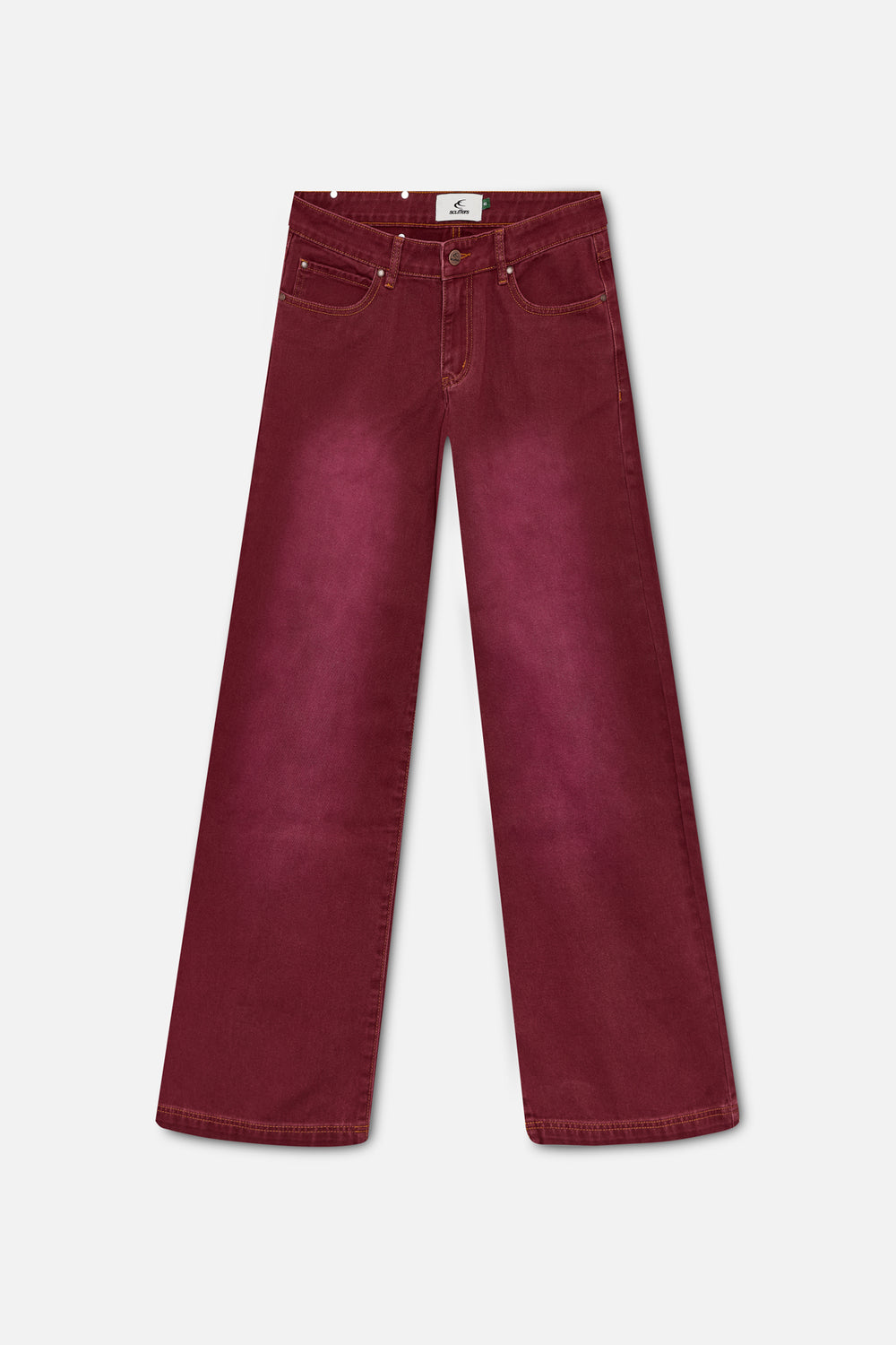 Carrie Burgundy Pants