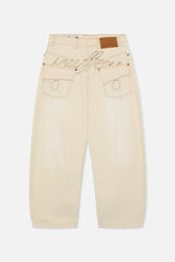 Check Ecru Pants
