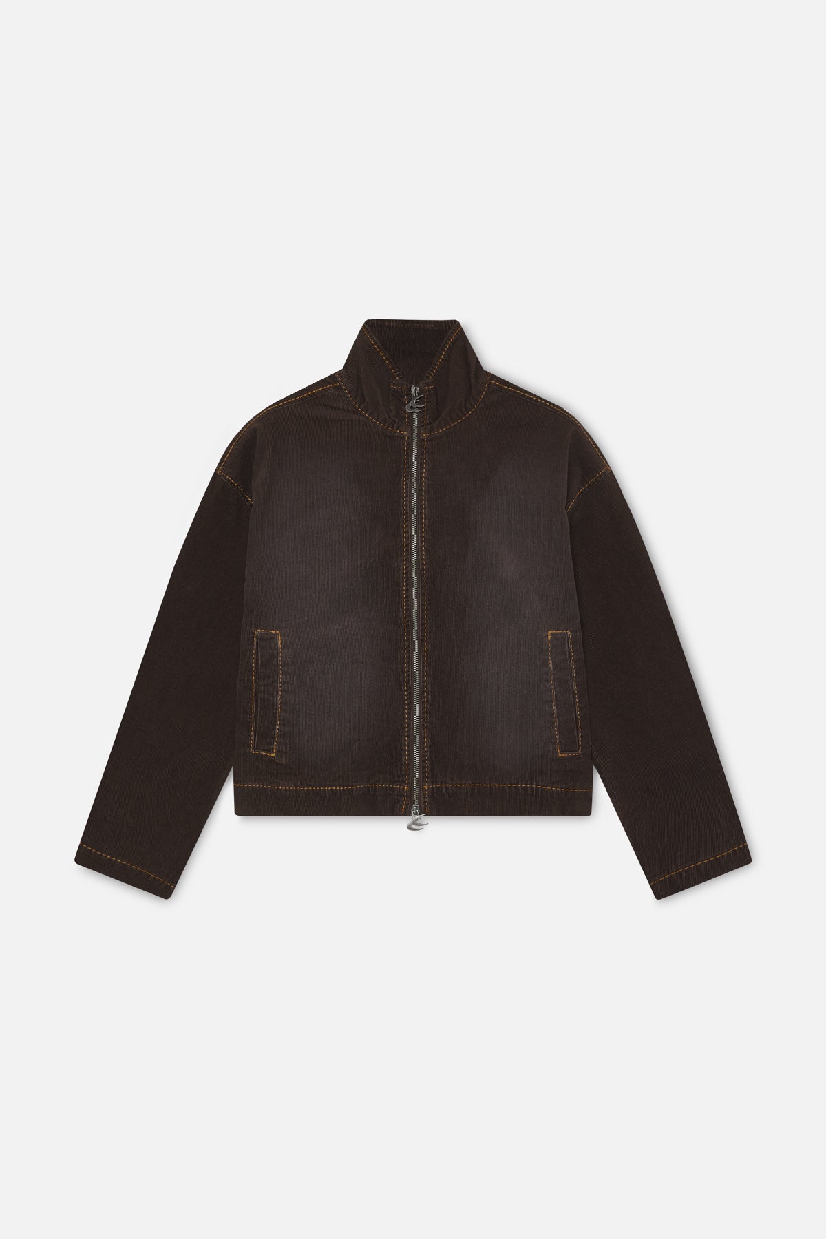 Corduroy Flared Brown Jacket