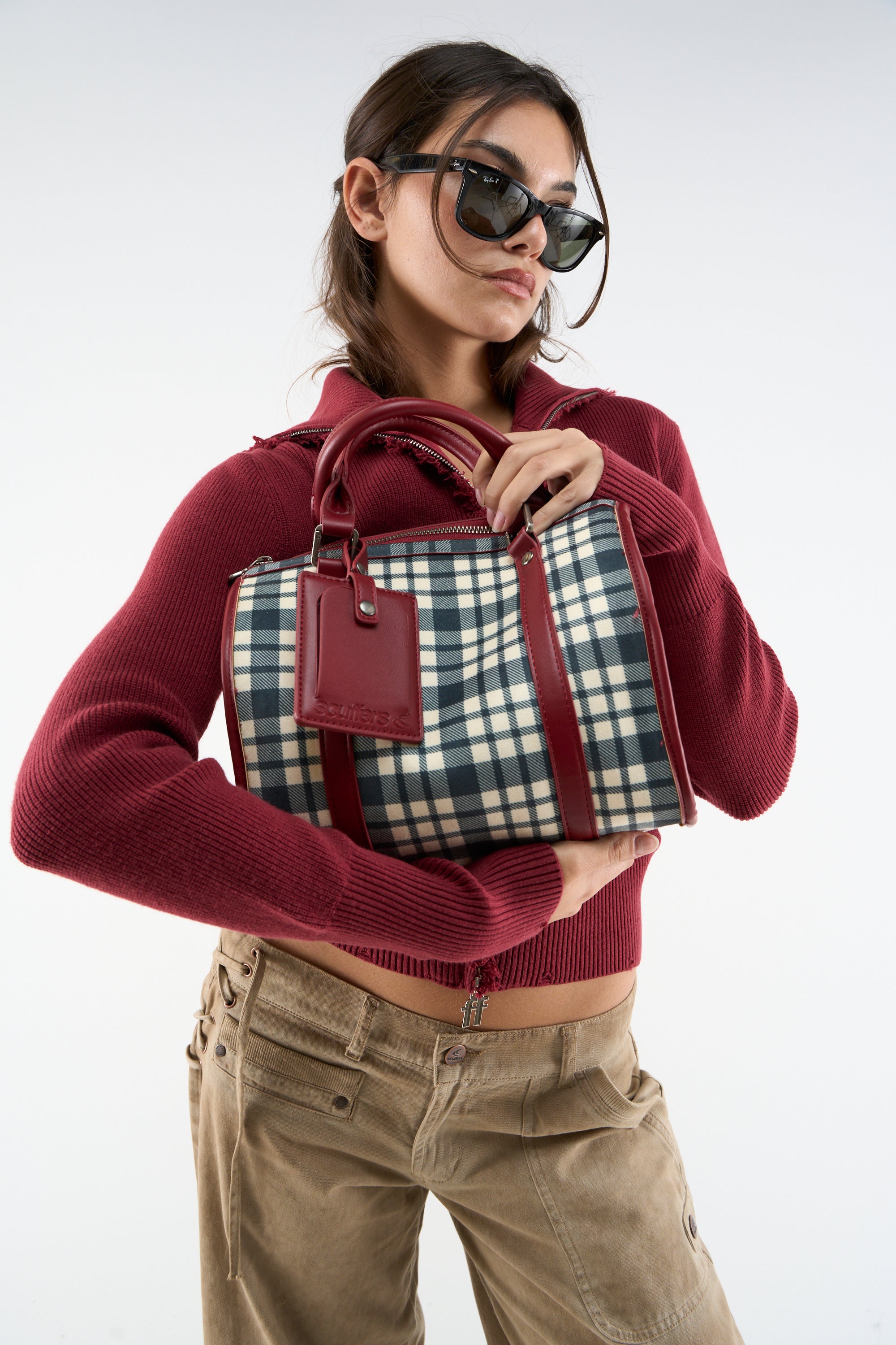 All In Red Mini Duffle Bag
