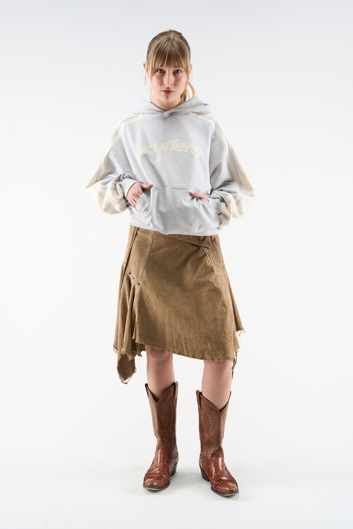 Effortless Light Grey Hoodie