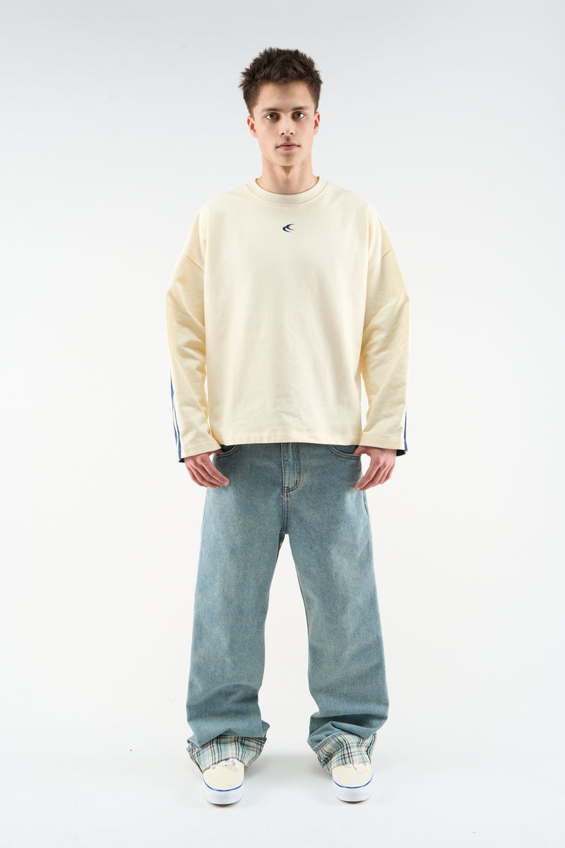 Sport Tech Ecru Sweatshirt