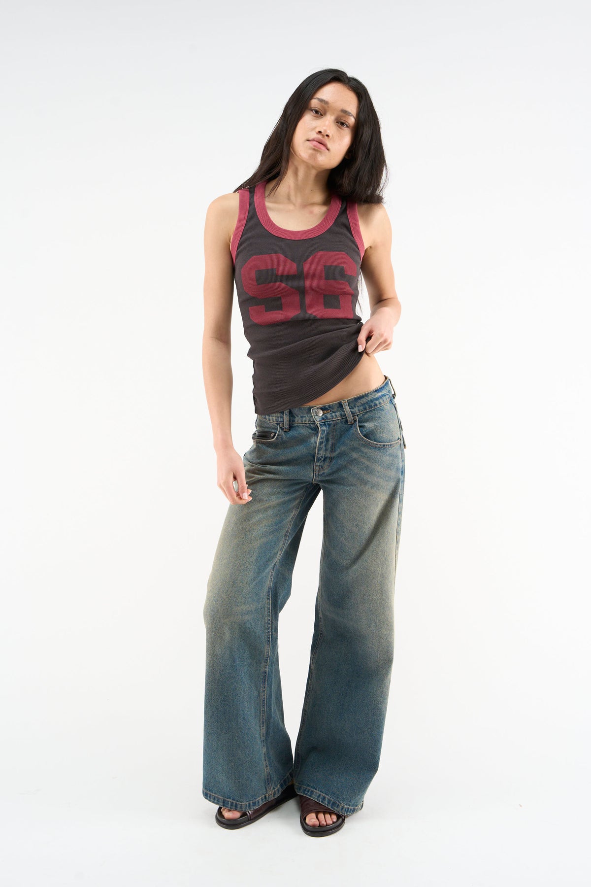 Boston Brown Top