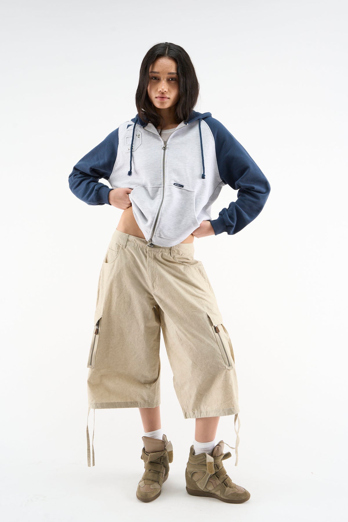 Inside Navy Zipper