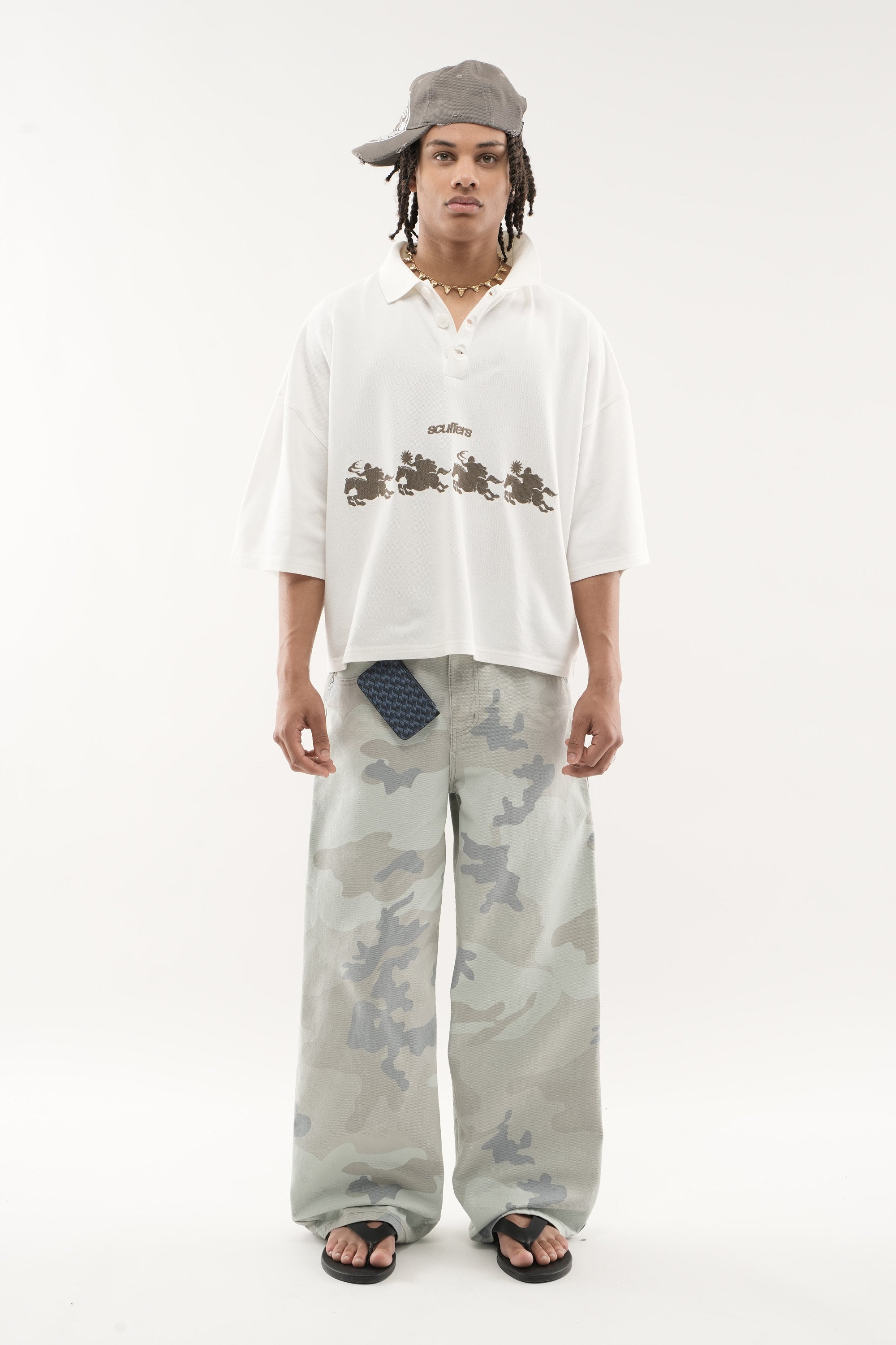 The Race Ecru Polo