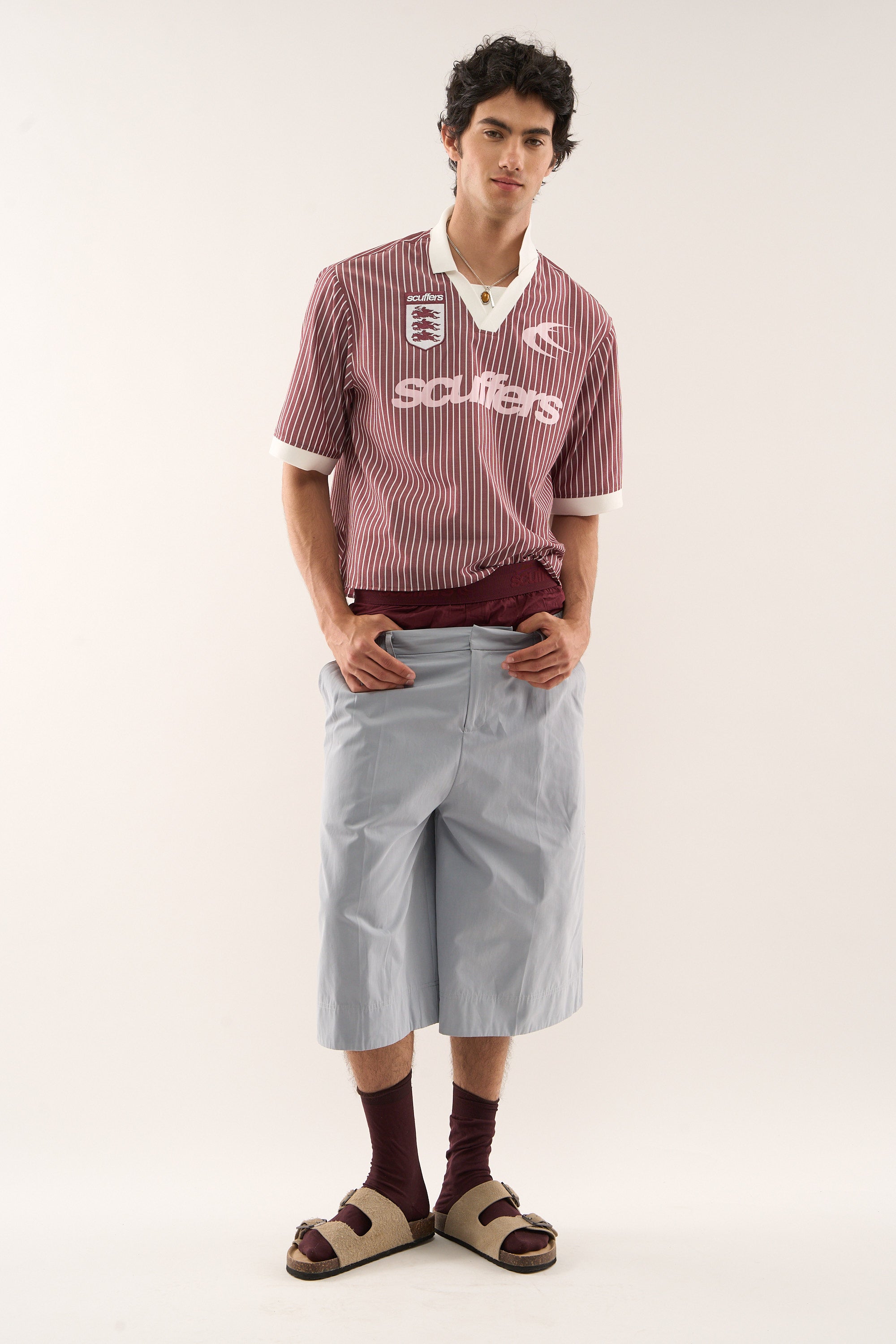 Picnic Football Burgundy Shirt