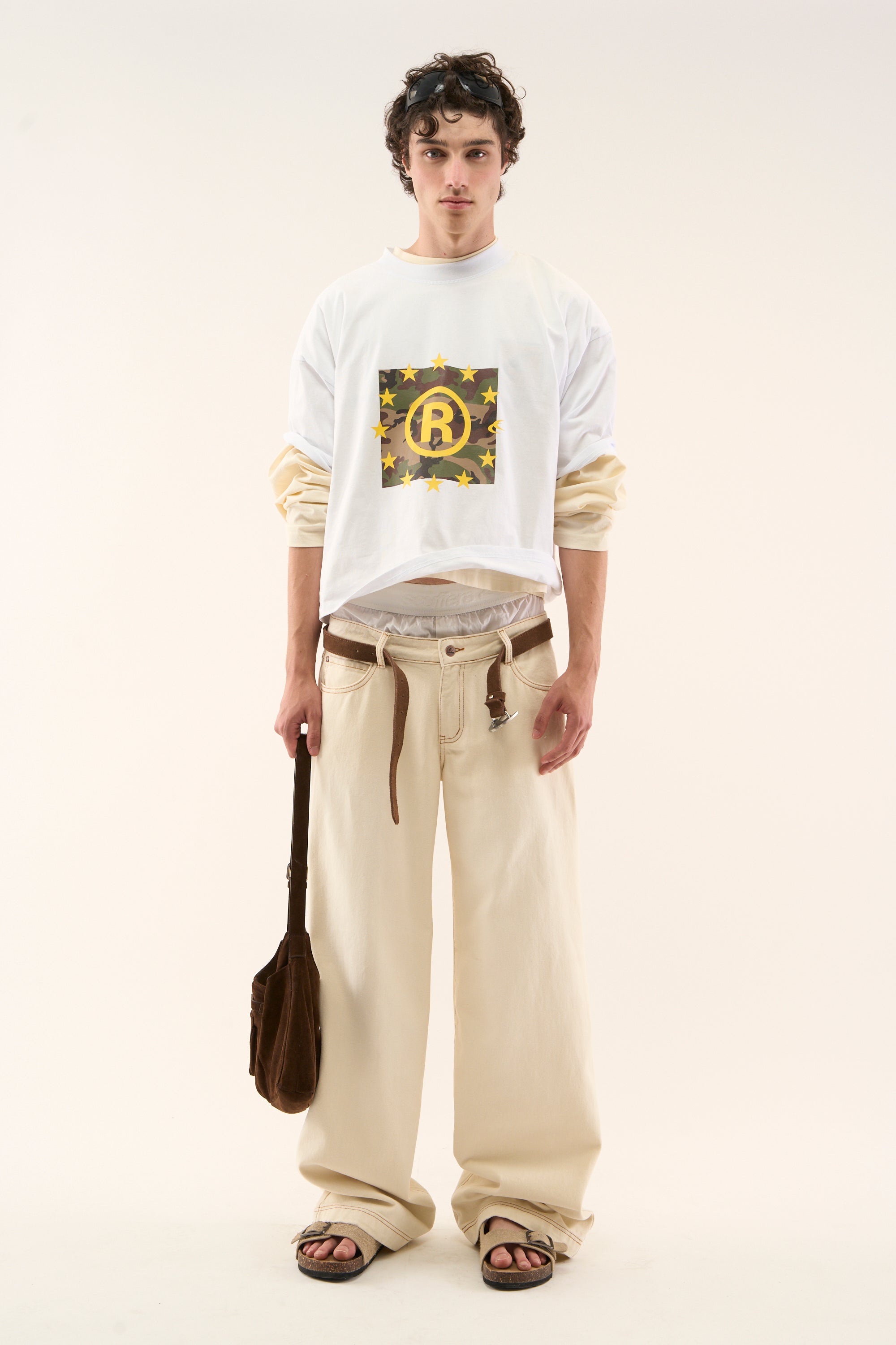 Carrie Ecru Pants