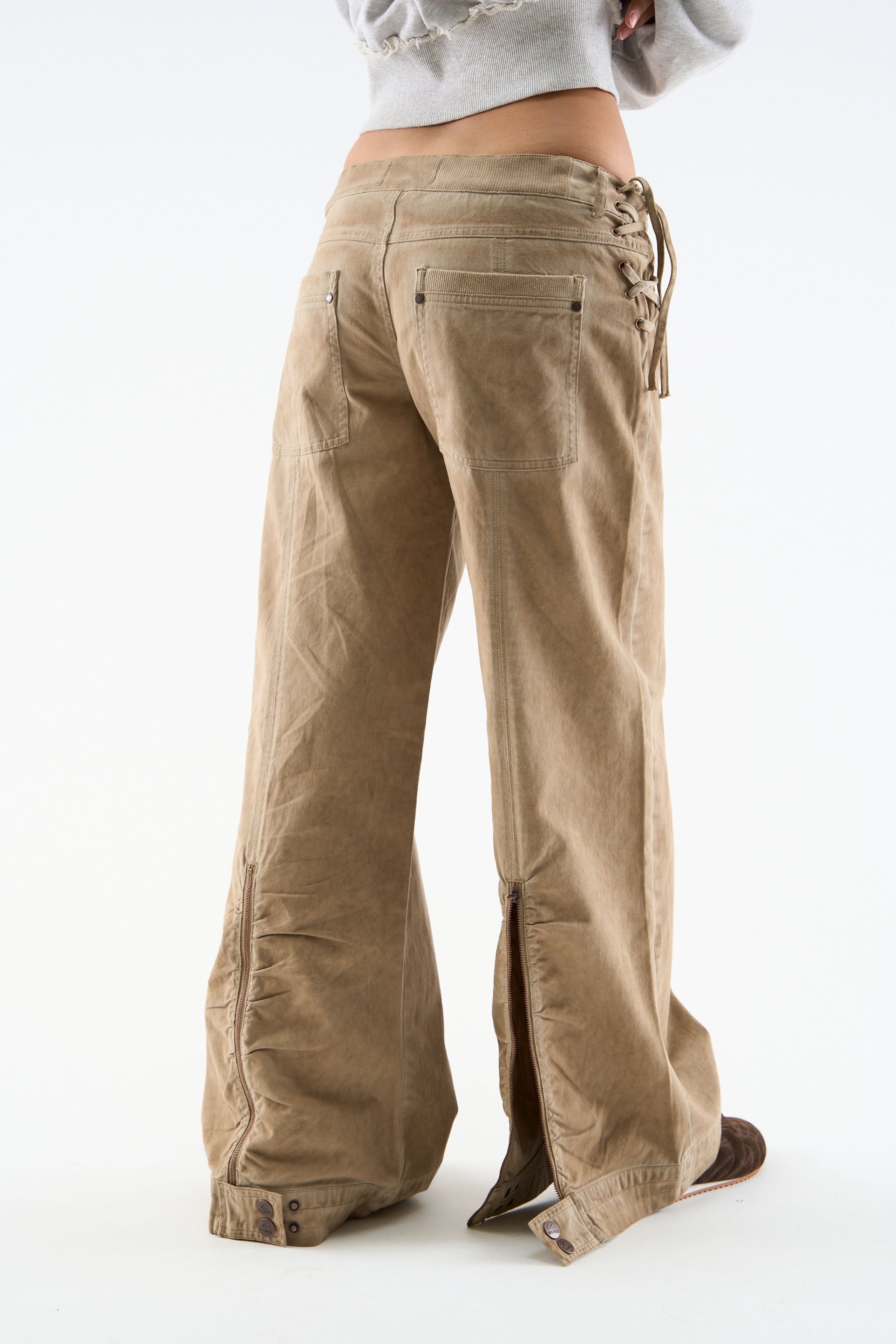 City Dusty Brown Pants