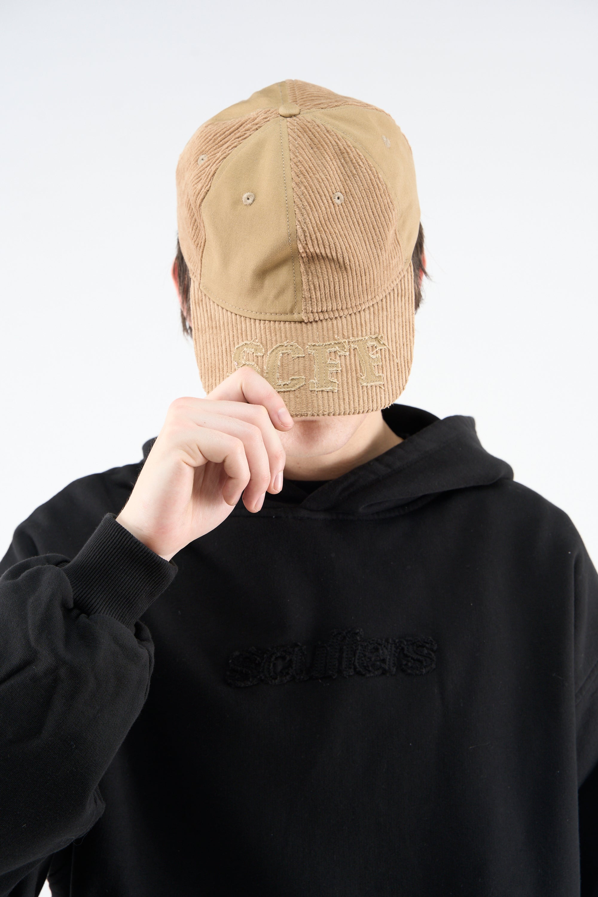 Mix Twill Brown Cap