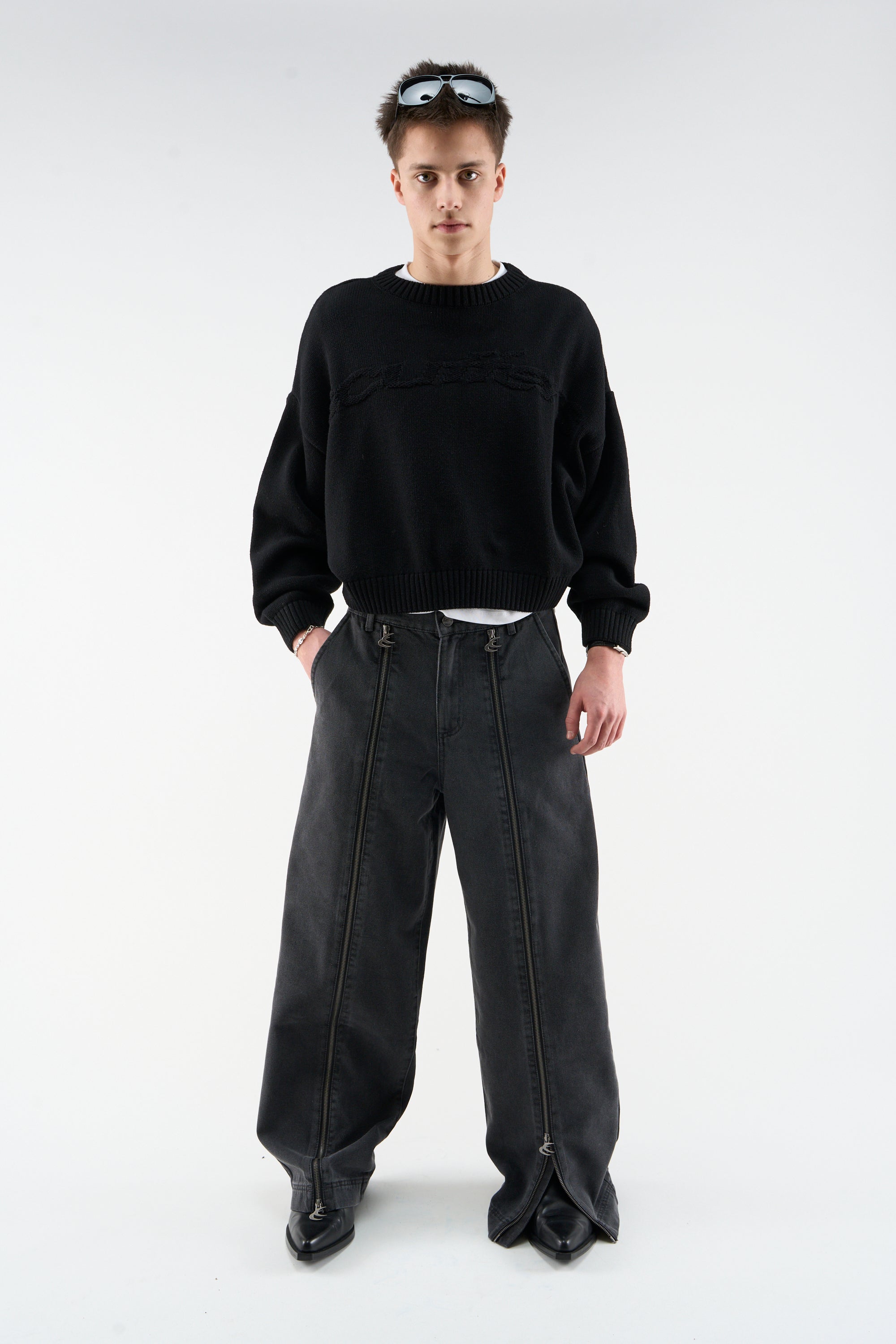 Butterfly Dark Pants