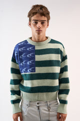 Nowhere Green Knit