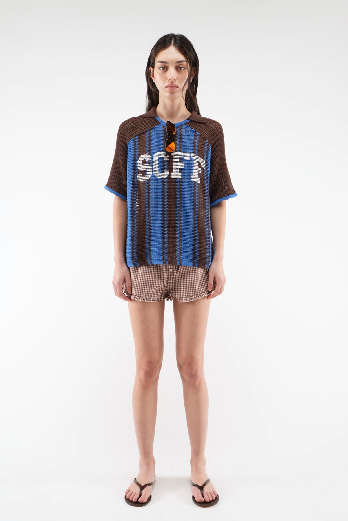 Beacon Brown Knit Jersey