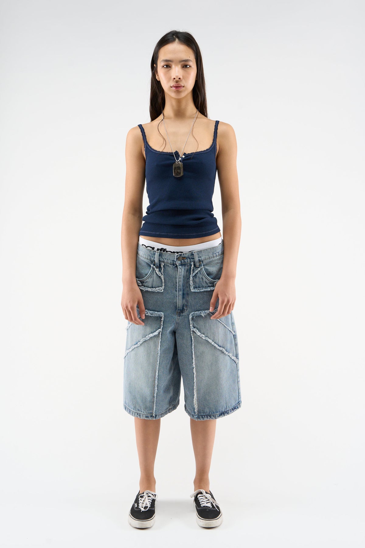 OPS Blue Jorts