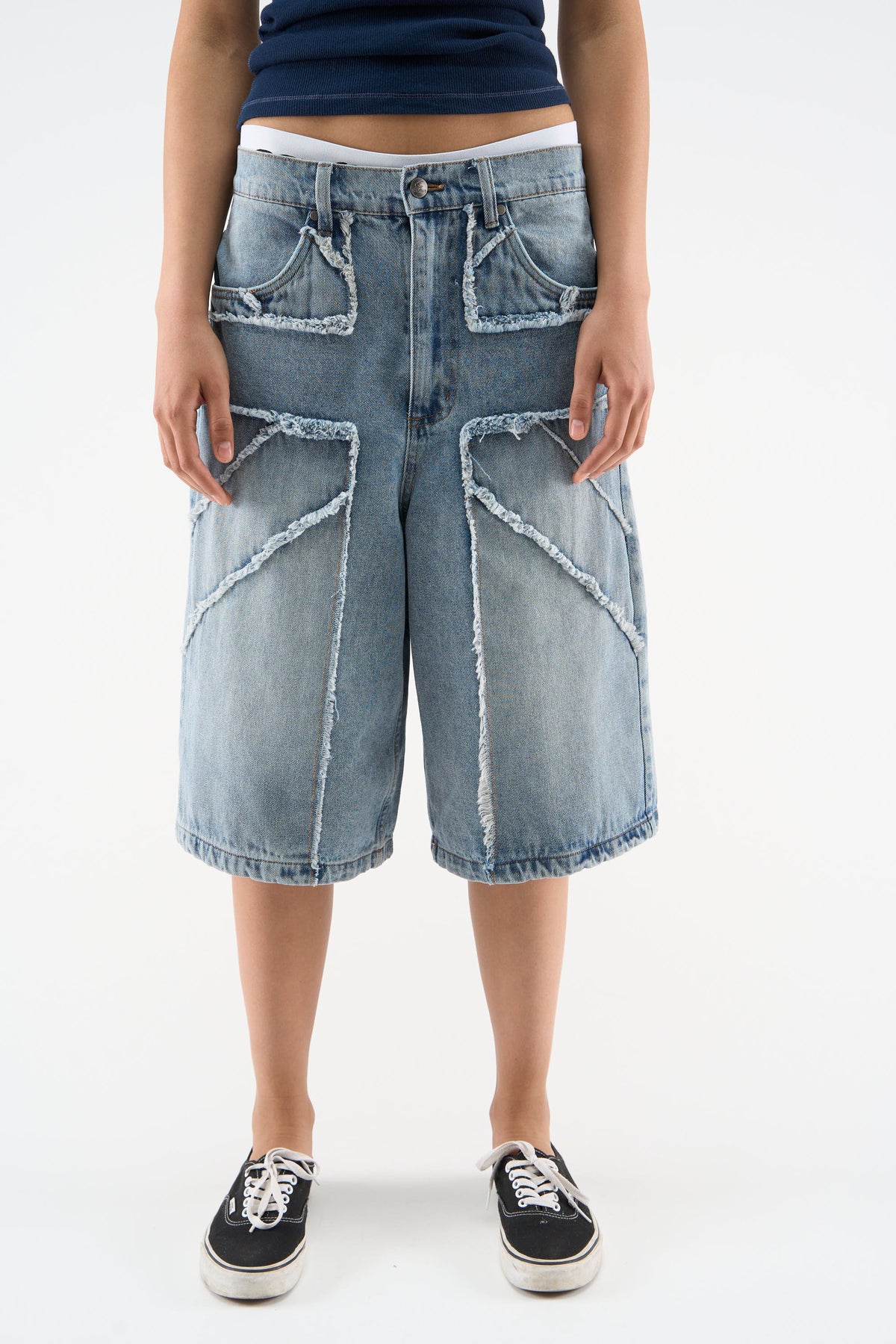 OPS Blue Jorts