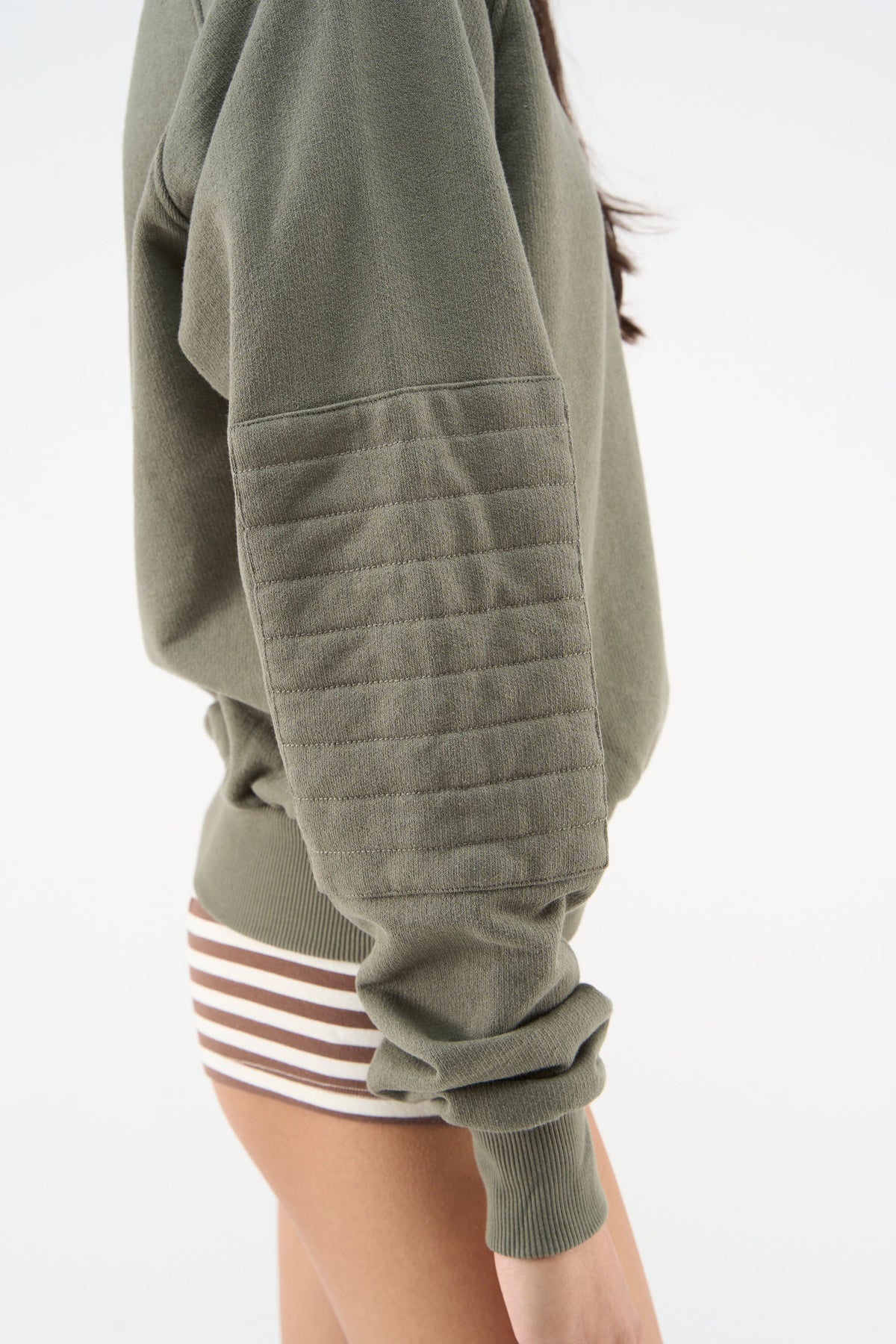 Bow Quarter Green Zip