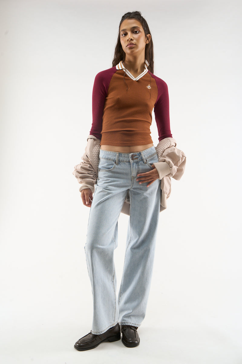 Bow Brown Longsleeve