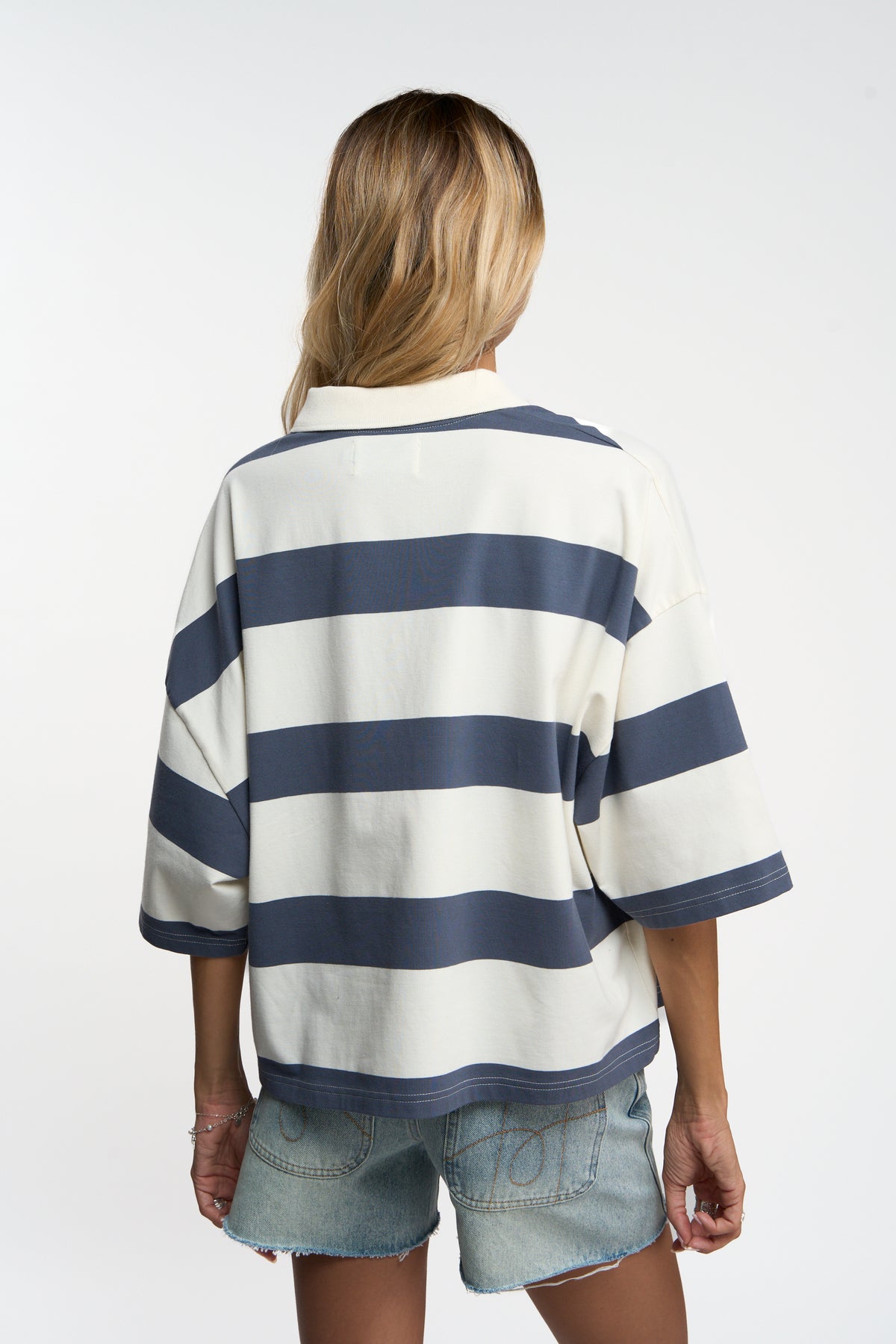Letter Blue Polo