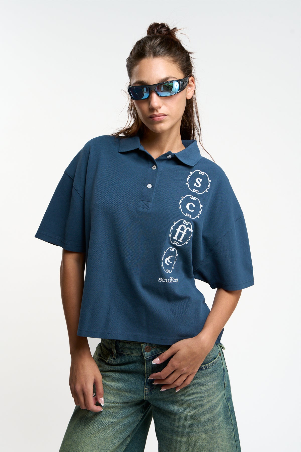 Barcelona Navy Polo
