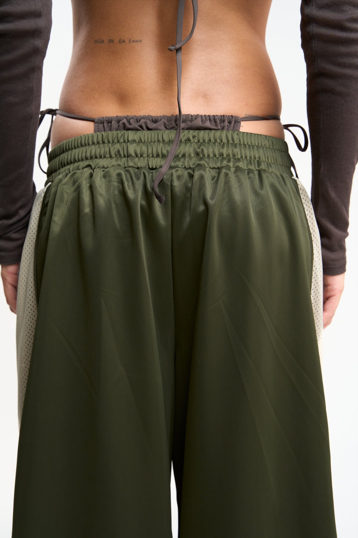 Eggplant Green Shorts