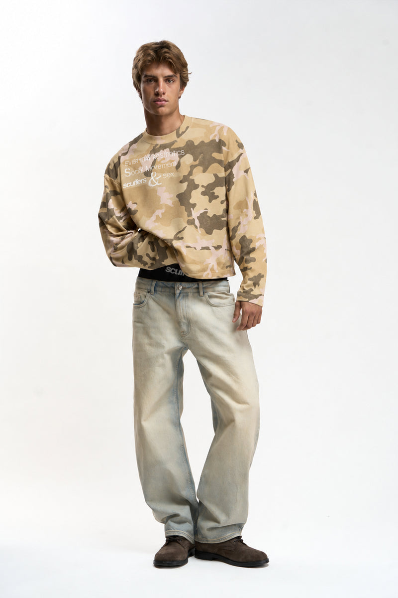 Social Camo Longsleeve