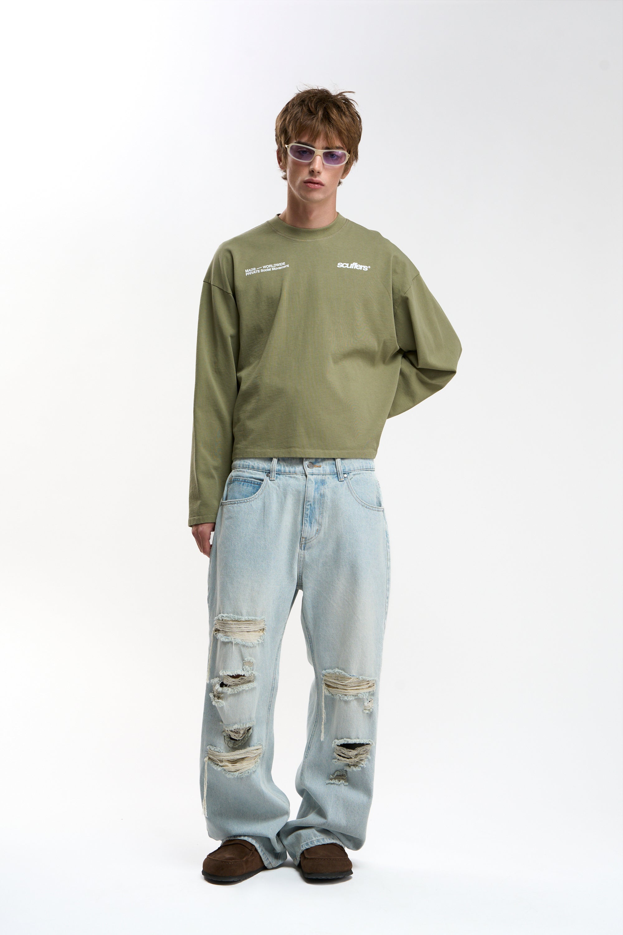 Worldwide Green Longsleeve