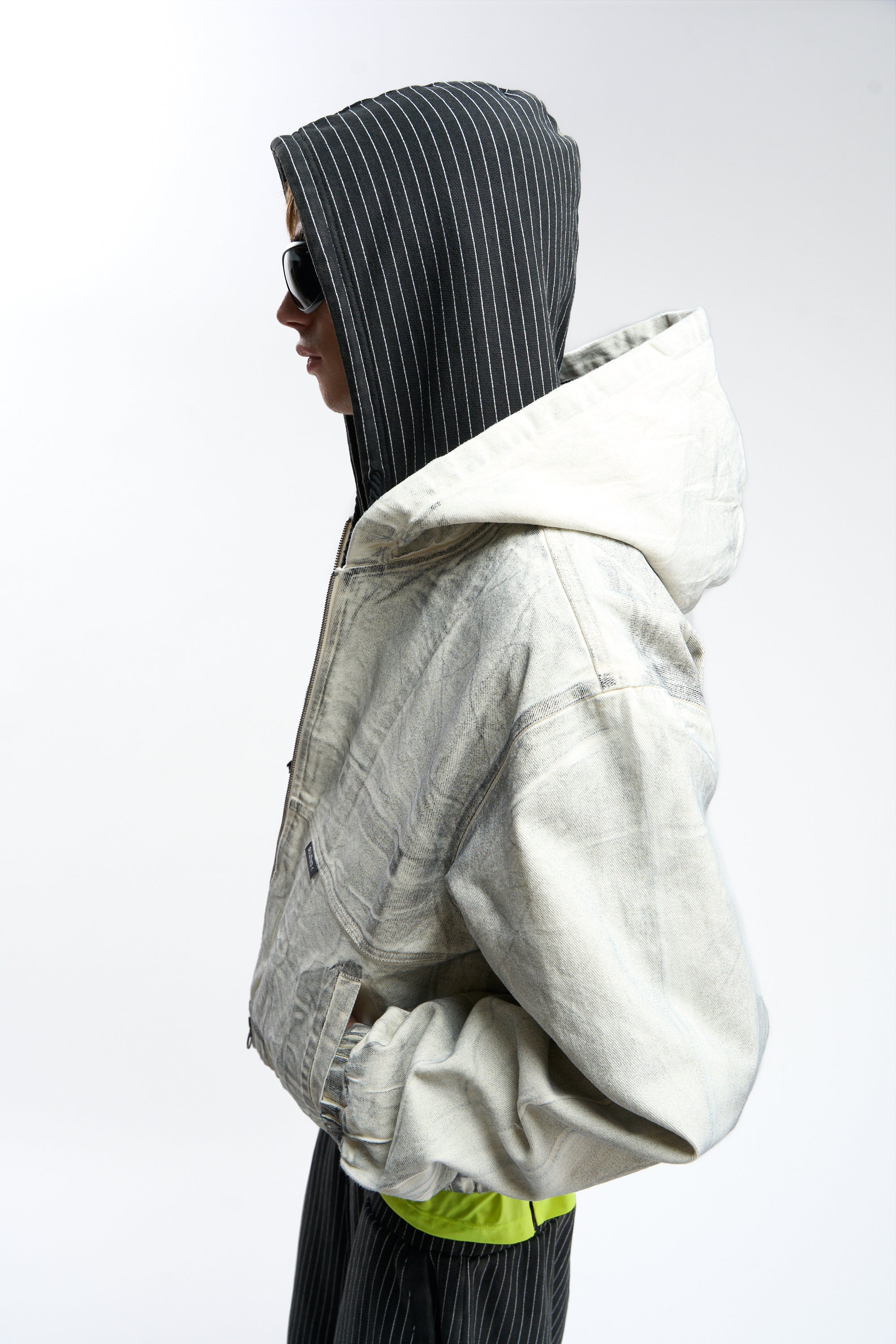 Waxed Ecru Work Jacket
