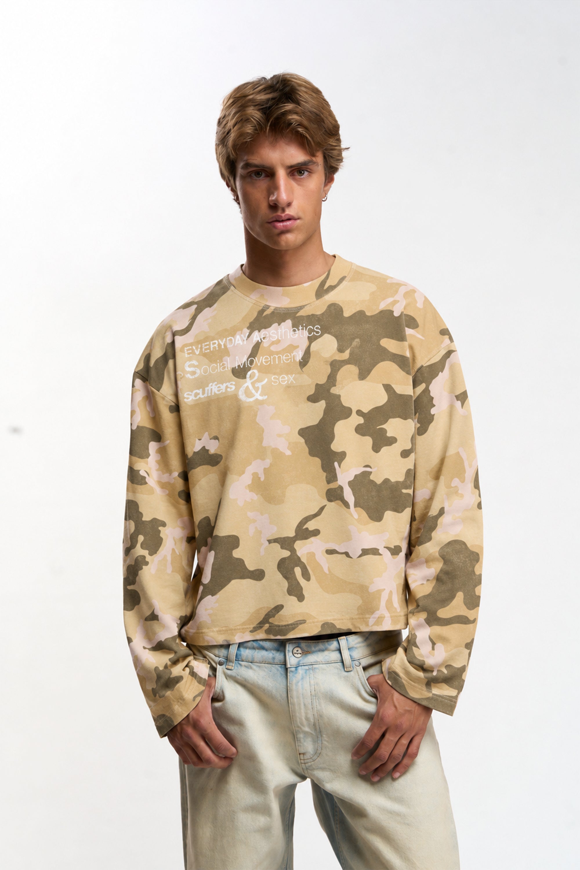 Social Camo Longsleeve