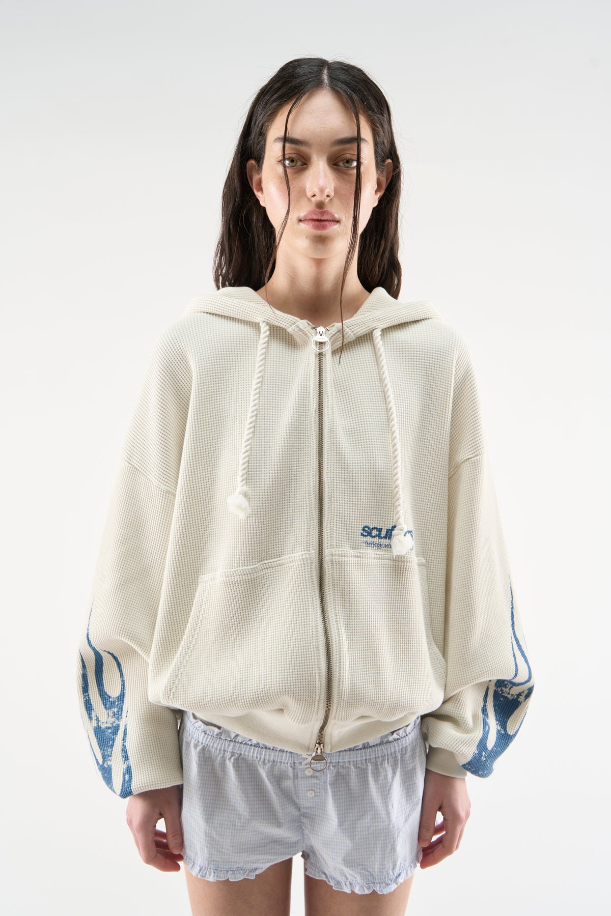 Flame Ecru Zipper