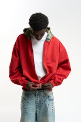 Mask Red Zipper