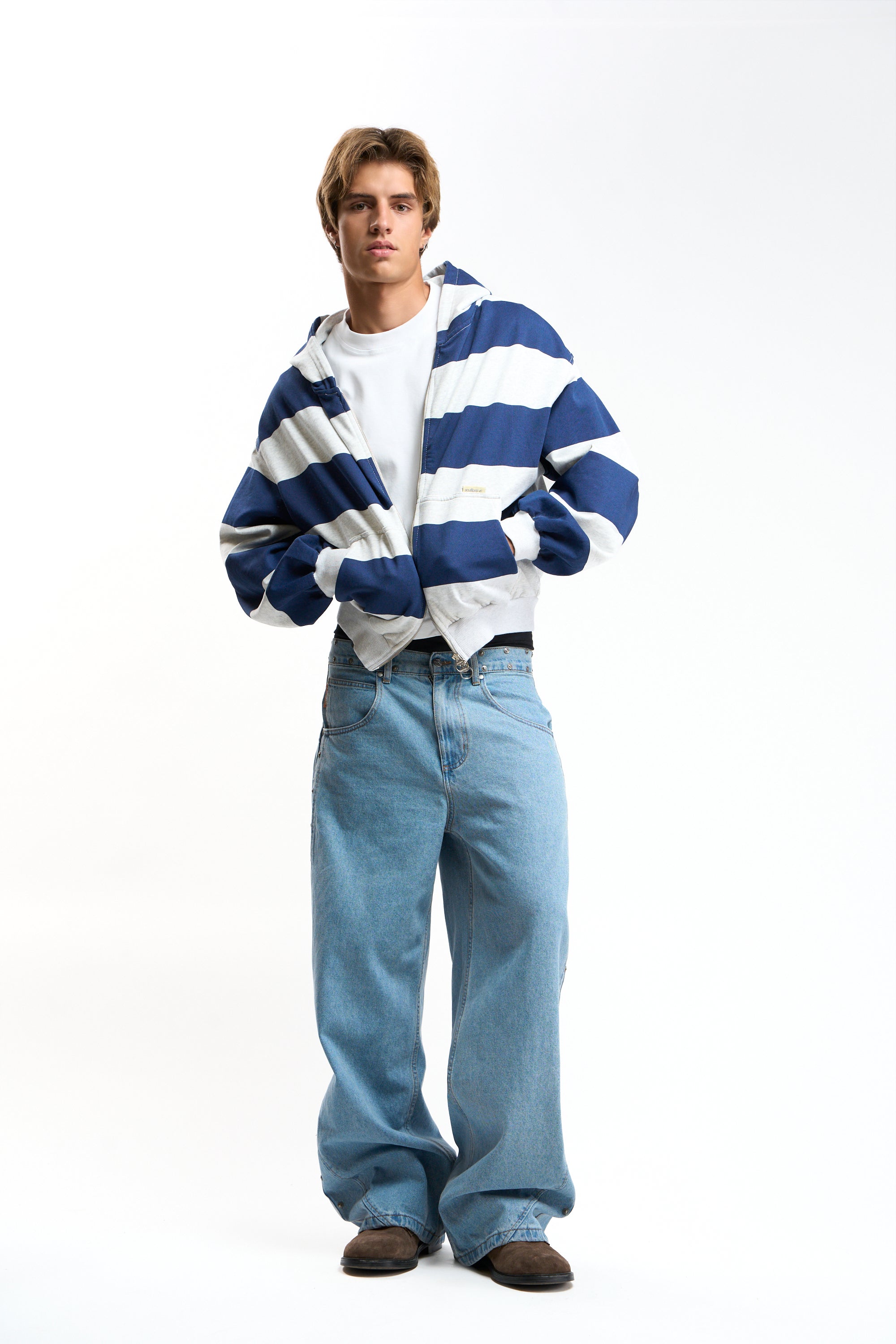 Club Navy Zipper