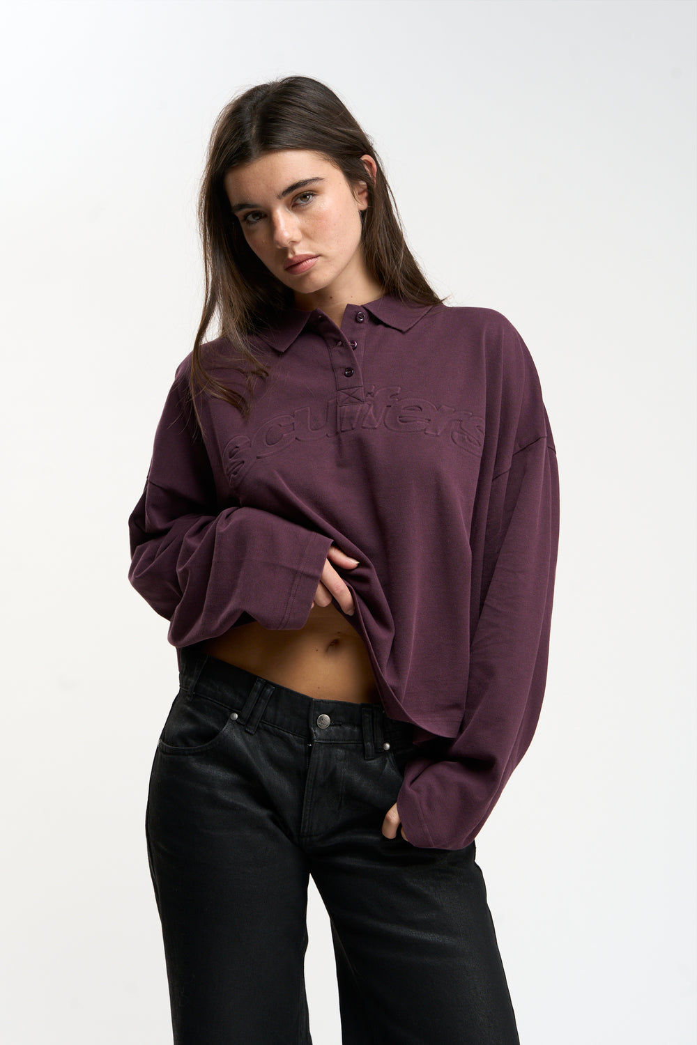 Casona Burgundy Polo