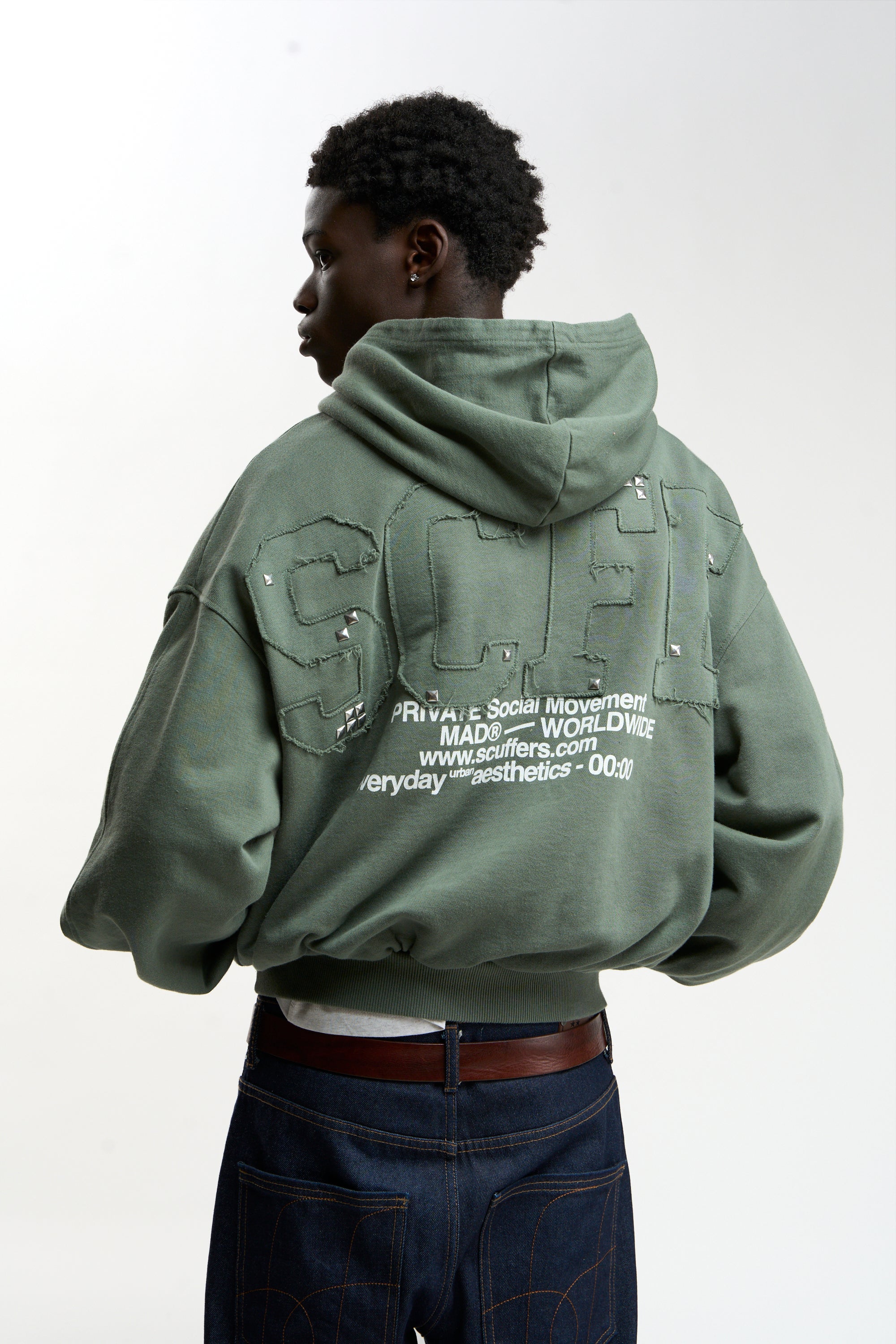 Worldwide Green Hoodie