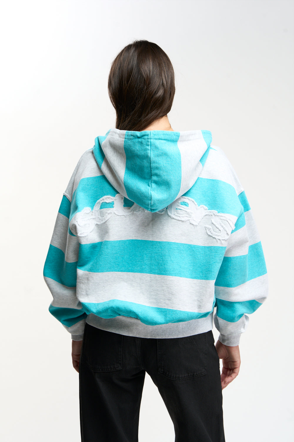 Club Turquoise Zipper
