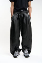 Cuir Black Pants