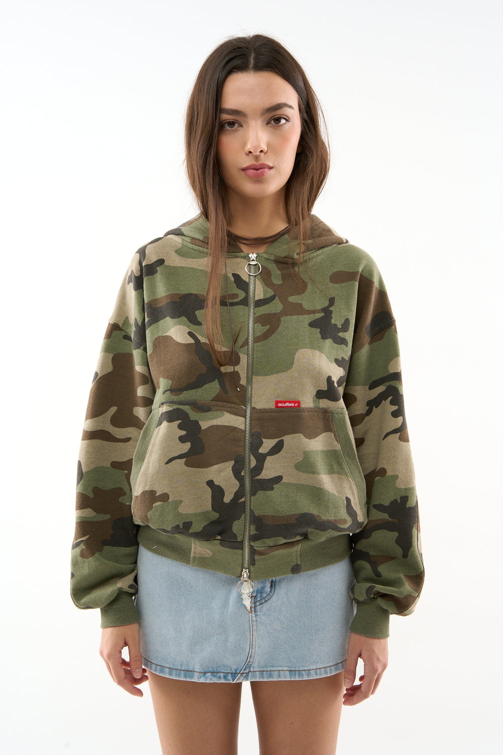 SCFF Camo Zipper
