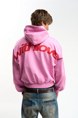 Sign Light Pink Hoodie