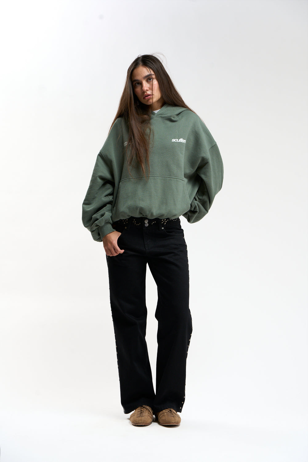 Worldwide Green Hoodie