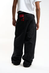 Jumbo Pants Washed Black