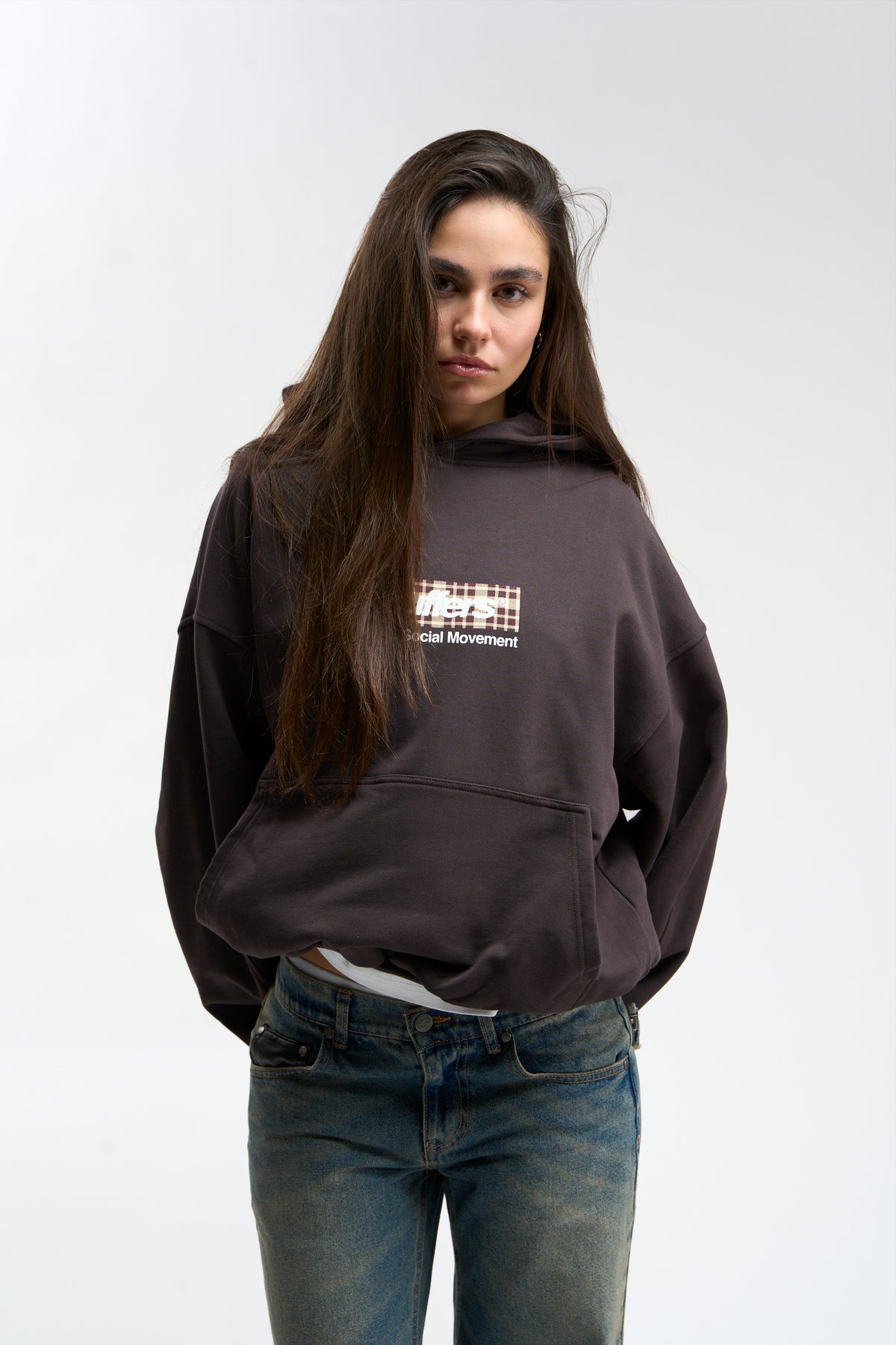 Private Brown Hoodie