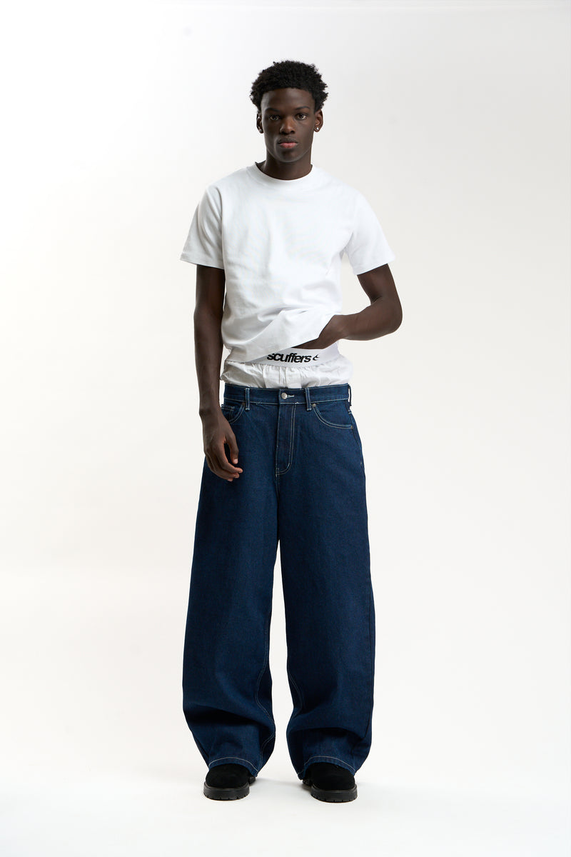 Jumbo Deep Blue Pants