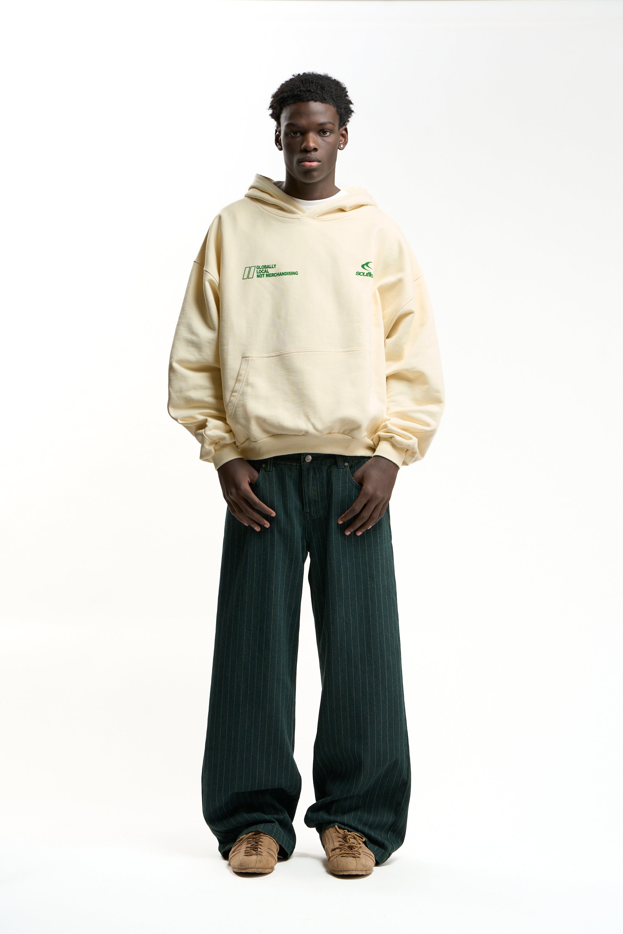 Globally Ecru Hoodie